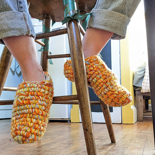 Sunset Slippers - PDF Pattern